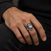 Ornavik Ring | Erkek Çelik Yüzük 2