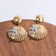Astero Earring | Çelik Küpe 3