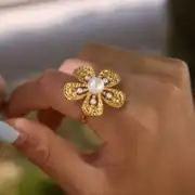 Petunelle Ring | Çelik Yüzük 4