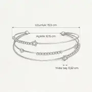 Yelvara Bracelet | Çelik Bileklik 2