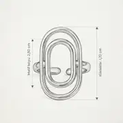 Ellisse Ring | Çelik Yüzük 6