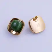 Emeralune Earring | Çelik Küpe 2