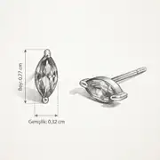 Lavinia Earring | Çelik Küpe 5