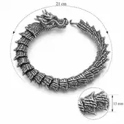 Wyrmon Bracelet | Erkek Çelik Bileklik 4