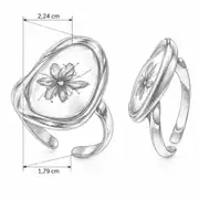 Pratina Ring | Çelik Yüzük 3