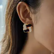 Intrecia Earring | Çelik Küpe 2