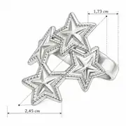 Tristella Ring | Çelik Yüzük 8