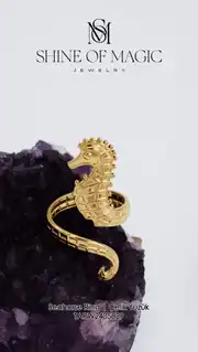 Seahorse Ring | Çelik Yüzük 4