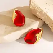 Rubira Earring | Çelik Küpe 3