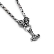 Mjolvar Necklace | Erkek Çelik Kolye 1