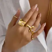 Caatlin Ring | Çelik Yüzük 2