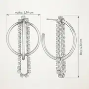 Duvessa Earring | Çelik Küpe 5