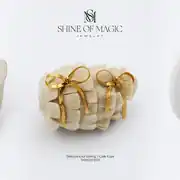 Delicate Knot Earring | Çelik Küpe 2