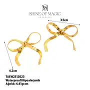 Delicate Knot Earring | Çelik Küpe 4