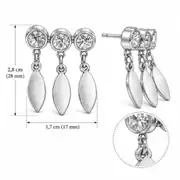 Xenara Earring | Çelik Küpe 4