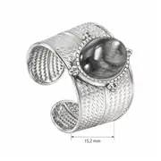 Ixora Ring | Çelik Yüzük 3