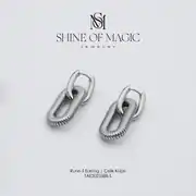 Rune-S Earring | Çelik Küpe 2
