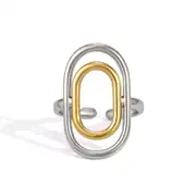Ellisse Ring | Çelik Yüzük 1