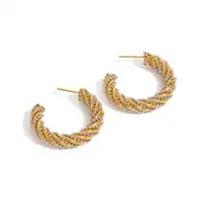 Torvina Earring | Çelik Küpe 1