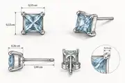 Cazano Earring | Çelik Küpe 4