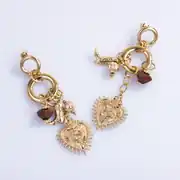 Solmira Earring | Çelik Küpe 1