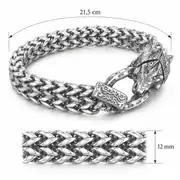 Ulfrik Bracelet | Erkek Çelik Bileklik 3