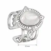 Cabrielle Ring | Çelik Yüzük 3