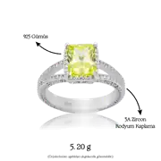 Solare Ring | 925 Gümüş Kadın Yüzük 2