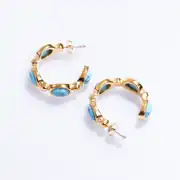 Lagoria Earring | Çelik Küpe 1