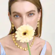 Triflora Earring | Çelik Küpe 7
