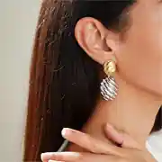 Calista Earring | Çelik Küpe 4
