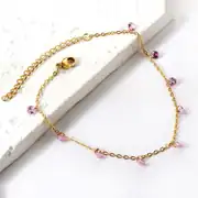 Rosenna Anklet | Çelik HalHal 1