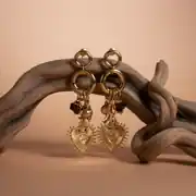Solmira Earring | Çelik Küpe 2