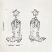 Kovbella Earring | Çelik Küpe 4