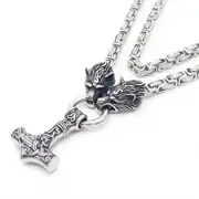 Mjolvar Necklace | Erkek Çelik Kolye 2
