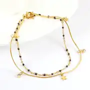 Stelora Gold Anklet | Çelik HalHal 1