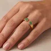 Tealise Ring | Çelik Yüzük 2