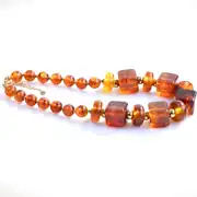 Amberique Necklace | Boncuklu Kolye 1