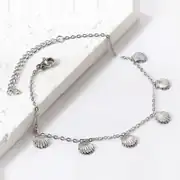 Maristel Silver Anklet | Gümüş Renk Çelik Halhal 1