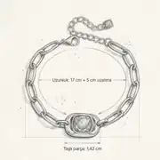 Jadine Bracelet | Çelik Bileklik 5