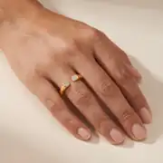 Gemella Ring | Çelik Yüzük 2