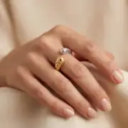 Dualis Ring | Çelik Yüzük 2