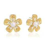 Fleurine Earring | Çelik Küpe 1