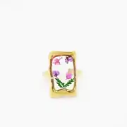 Floramira Ring | Çelik Yüzük 1