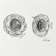 Gildara Earring | Çelik Küpe 5