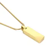 Ingotra Pendant | Erkek Çelik Kolye Ucu 2