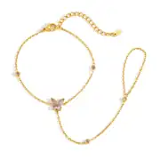 Farfalina Hand Chain | Çelik El Zinciri 1