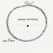 Pearlisse Necklace | Çelik Kolye 5