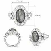 Castagna Ring | Çelik Yüzük 8