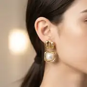 Veloria Earring | Çelik Küpe 2